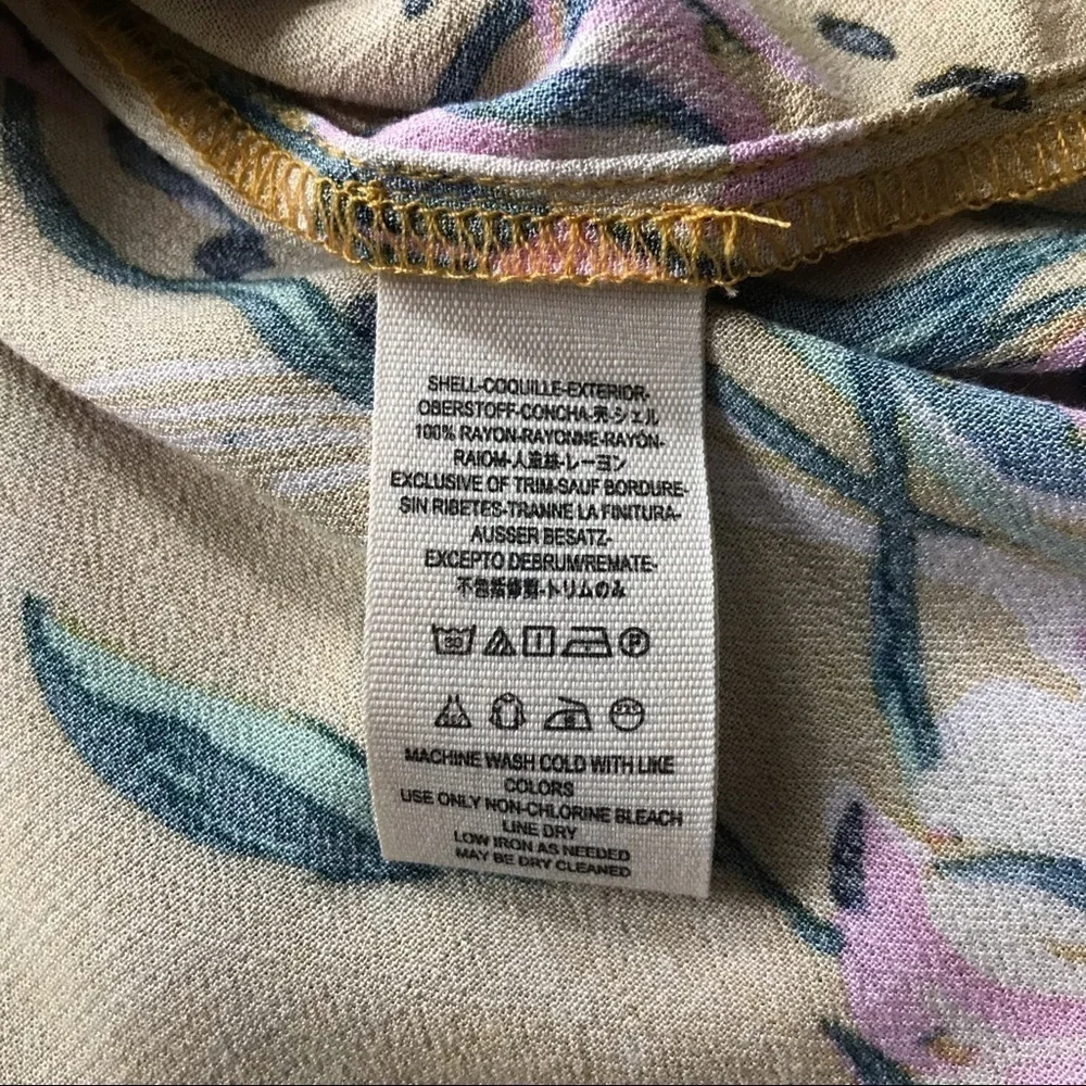 Free People Bella Printed Tunic in Yellow Combo
